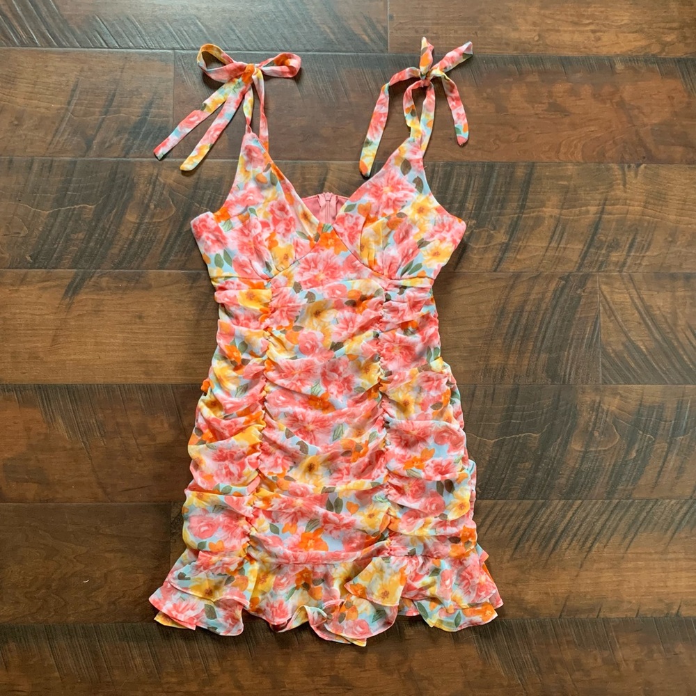 Floral Mini Dress